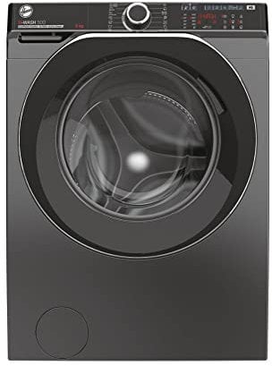Hoover H-WASH 500 PRO HWP 49AMBCR Waschmaschine / 9kg / 1400 U/Min. / Eco-Power Inverter Motor/Auto Care Programm/ActiveSteam Dampffunktion/Mengenautomatik Plus/Aquastop/WLAN