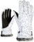 Ziener Damen Skihandschuhe Winterhandschuhe Handschuhe KIM lady glove 801117, Farbe:Weiß, Artikel:-193 leo, Größe:8