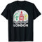 London Big Ben Uhr im Vintage-Stil, Retro-Stil, 80er / 90er T-Shirt