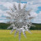 magische windmühle aus Metall gartenoase,3D-Edelstahl-Windspiel, windbetriebene kinetische Skulptur mit Metall-Gartenstecker für Hof, Gartendekoration