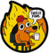This is Fine Dog Patch, 9x8cm Kreativ Hunde Moral Patch PVC Lustige Kleiderflicken Gestickte Hunde Applikation Aufnäher mit Magischer Kleberückseite für Rucksäcke Jacken Jeans Westen