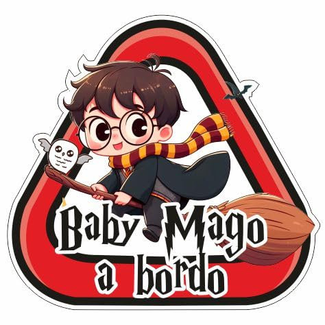 Auto-Aufkleber für Baby an Bord (Magier Harry Potter)