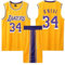 Basketball Trikot Shirt und Shorts, Kinder/Erwachsene Basketball Jersey, Kinder/Erwachsene Basketball ärmellose Anzug, 2-Teiliges Kinder/Erwachsene T-Shirt Weste + Shorts gelb L