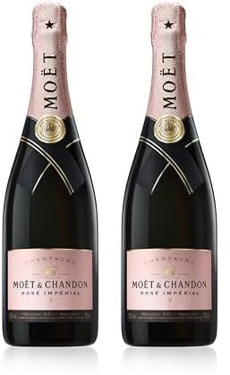 Moët & Chandon Rosé Impérial Champagne, 75cl (Pack of 2)
