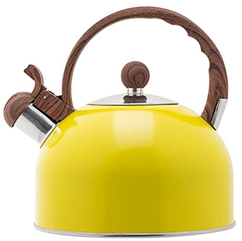 Ciieeo Pot 2.5l Large Capacity Stainless Steel Kettle Whistle for Family Use Kitchen Tool