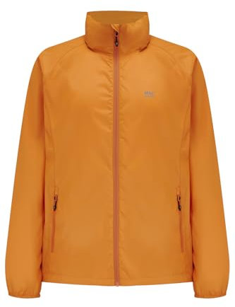 Mac in a Sac - Origin II - Waterproof Packable Jacket for Men & Women - Soft Orange - L