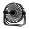 VTHW Camping Ventilator, 20000mAh Wiederaufladbarer Ventilator mit LED Licht & Haken, 270° Drehung, Stufenlose Geschwindigkeit, Timer-Modus, USB Tischventilator für Indoor Outdoor (Carbon Schwarz)