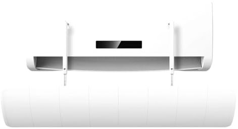 Fazvncv Verstellbare Klimaanlagen-Windblocker, einziehbare Klimaanlagen-Schallwand, Windschutzscheibe, Gerät für Zuhause und Büro