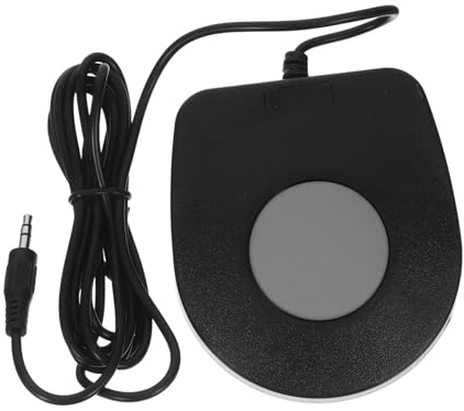 Elektronisches Drum Pedal Sustain Pedal mit 3, 5-mm Anschluss | Schwarz, Kunststoff und Metall, Tragbares Design mit Reaktionsschneller Performance