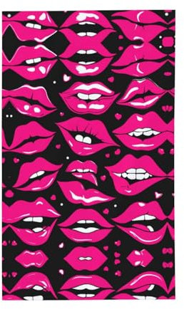 Lippen-Druck, dekorative Flagge, alle Jahreszeiten, einseitiger Musterdruck, für drinnen und draußen, klares Display