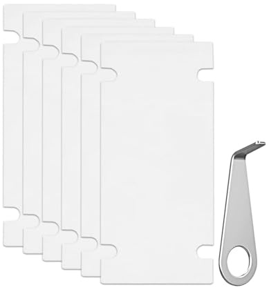 Maobeez 6 Pack Double Sided Mounting Tape for Doorbell, Strong Adhesive Sticky Pad, No Drill Doorbell Mount Bracket Tape Accessories for Home Apartment Office