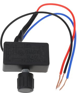 Régulateur de Vitesse Variable 12 V 25 W pour Gradateur de Lumière Réglage Pompe à Eau et Vitesse Ventilateur