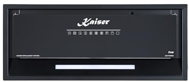 Kaiser EA 548 Lufterbaustein 52cm Schwarz Glas Einbau Dunstabzugshaube 750 m³/h LED Beleuchtung