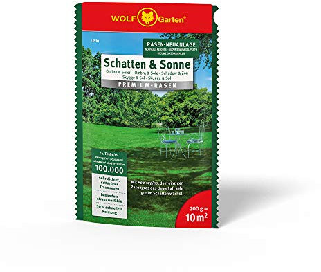 WOLF Garten WOLF-Garten - Premium-Rasen »Schatten & Sonne« LP 10; 3820010