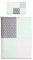 ULLENBOOM Kinderbettwäsche 100x135 cm - 100% OEKO-TEX Baumwolle - Mint Grau - Kinder Bettwäsche Set aus Kissenbezug (40x60 cm) und Deckenbezug (100x135 cm), Als Baby Bettwäsche geeignet