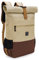 EverVanz Laptop-Rucksack, Damen & Herren Roll Top Wasserdichter Wanderrucksack, Leichtgewichtiger Freizeit-Rucksack, Stilvolle Schultasche mit USB-Ladebuchse, L