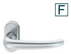 Türdrücker FSB 09 1023 012 9 mm-4kt. (Edelstahl matt)