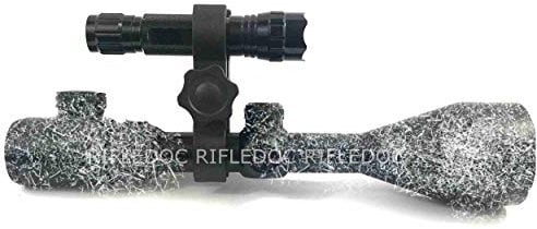 ZEITWISE Universal Klemme Taschenlampe Gewehrhalter Adapter Zielfernrohr Lampenhalterung Infrarothalter