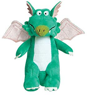 AURORA License, 61354, Zog Green Dragon, 6In, Soft Toy