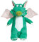 AURORA License, 61354, Zog Green Dragon, 6In, Soft Toy