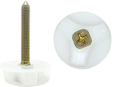 COOL BED 2 x M8 Headboard Bolts 50MM Screws with Fitted Washers Fixings for Divan Bed (2 x M8 BOLTS WITH FITTED WASHER)