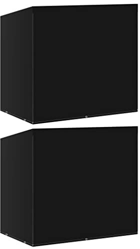 vidaXL Hollywoodschaukel-Abdeckungen 2 STK. 6 Ösen 135x105x175 cm