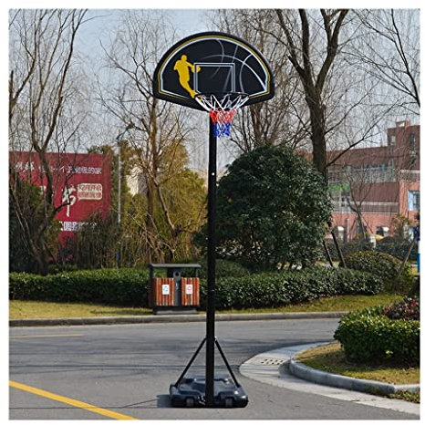 Basketballkörbe Kinder Tragbarer Mobiler Basketballkorb, Dunk-Spielausrüstung Für Erwachsene Teenager, Höhenverstellbar 230-305cm