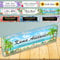 Desk Name Plates for Office Personalised Custom Name Plate for Desk Design On Clear Acrylic Glass Office Desk Decor for Women or Men,8x2.5