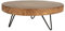 Creative Co-Op Dekorativer Sockel aus Paulownia-Holz, Dunkelbraun