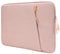 JETech Laptop Hülle für 14 Zoll MacBook Air/Pro, MacBook Pro M4 / M3 / M2 / M1 2021-2024, wasserdichte Laptoptasche mit Tasche, Kompatibel mit 14 Zoll Notebook (Roségold)