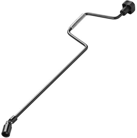 APT Handkurbel Kurbel 740 mm mit 19-mm Kardangelenk für Ausdrehstütze Kurbelstützen Wohnwagenstützen