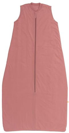 schlummersack Schlafsack Baby Sommer 110 cm dünn Pastellrosa | Babyschlafsack Sommer 1.0 Tog 1 Tog Baby Schlafsack Sommer | Schlafsack Baby Baumwolle Sommer Frühling