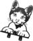 VANZACK Metall Katze Gartenstecker Dekorative Outdoor Ornament Yard Tierstecker Katze Statue Für Garten