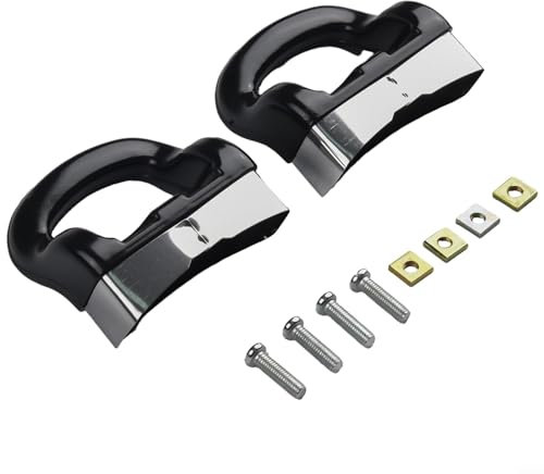 Drhomeam 2 asas laterales negras resistentes al calor para ollas de repuesto, mango corto para olla a presión, salsa de vapor, herramientas de cocina para el hogar, 5AXC2W82TVK585GJLRFB2E57