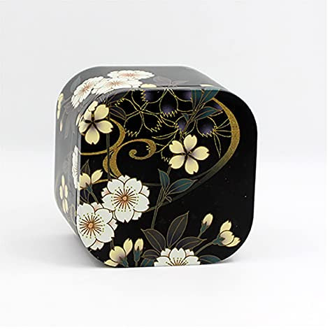 CTCOIJRN Scatola Porta Caramelle in Latta for tè, Scatola Quadrata Personalizzata for Piccoli Oggetti, Adatta for contenitori for caffè, Caramelle, tè sfusi (Color : 2)