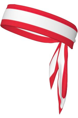Modisches und bequemes Stirnband mit österreichischer Flagge, für stilvolle Workout-Bekleidungszubehör