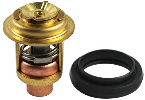 XRmarine 5005440 434841 378065 termostato 61.7 °C / 62°C para motores fueraborda Johnson Evinrude sistema de refrigeración 40-250HP 6-55 HP Sierra 18-3543