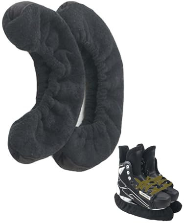 Kufenschoner Schlittschuhe Schoner,Schlittschuh Schoner,Kufenschutz Zubehör,Kufenstrumpf Eishockey Elastische Kufenstrümpfe Schlittschuhschoner für Damen Herren Kinder Schlittschuhe & Eislaufschuhe