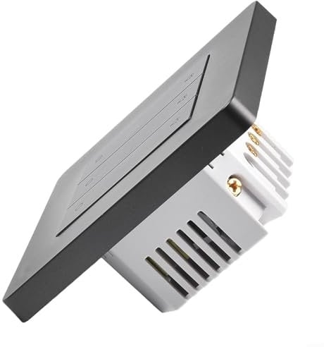 Dimmable Lighting, Wireless Control For Smart Dimmer Switch for Customizable Light Settings (3 Gang Grey)