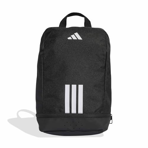 adidas Unisex Tiro Shoebag Shoe Bag, Black/White, One Size