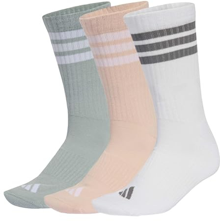 adidas Unisex 3stripes Cushioned Sportswear Crew Socks 3 Pair Pack Socken