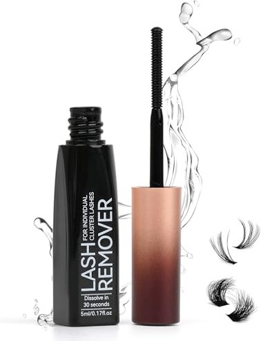 Obeyalash Lash Clusters Remover for Lash Extension Eyelash Glue Remover for Self Use at Home