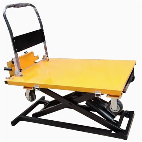 mobile lift platform Small Truck Mounted Lifting Platform, Transport Vehicle, Handcart, Hydraulic Lifting Vehicle boom lift(Small)