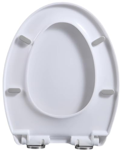 V-Type X-Large Toilettensitz Absenkautomatik Toilettendeckel Kratzfest Badezimmer WC Sitz Leicht zu reinigen und Stilvoller Toilettendeckel für komfortable Nutzung