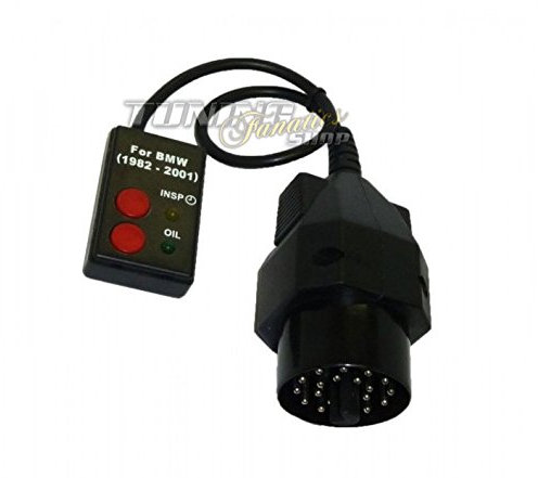 TFS Öl Service Intervall Rücksteller Reset Löschen OBD 20-Pin Schwarz Drucktaste Manual