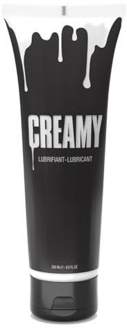 Creamy - Wasserbasiertes und geruchloses Spunk Lube - Fake Sperma Lubricant - 250ml (249.9 ml)