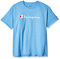 Champion Herren, Classic Graphic, Soft and Comfortable for Men, Script Logo (Reg. Or Big & Tall) T-Shirt, Swiss Blue-y07718, Klein