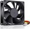 GDSTIME 80mm 8cm CPU Fan, 80mm x 25mm Brushless DC 12V 3PIN Brushless PC Computer Case Cooling Fan
