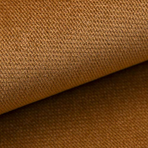 HEKO PANELS Noran Polsterstoff Möbelstoff Meterware - z.B. Stoff für Stühle oder Eckbank Bezug- Honig