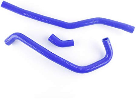 LUXERAD Silicone Coolant Radiator Hose Kit Fits For YAMAHA RAPTOR 700 R YFM 2006-2017 (Blue)
